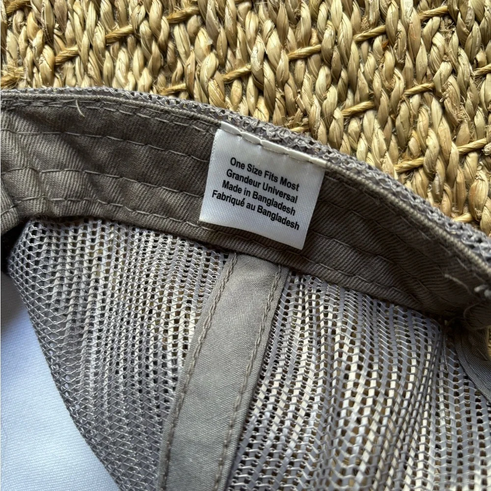 Bass Pro Shops Mesh Adjustable Trucker Hat - Khaki - Picture 7 of 10